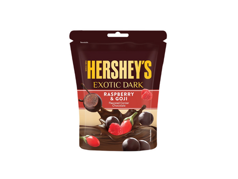 Hershey's Exotic Dark Chocolate Raspberry & Goji 100g