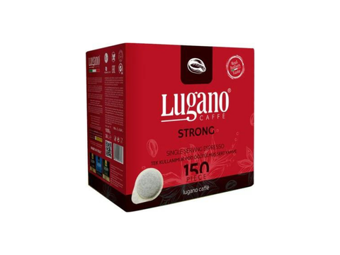 Lugano Strong Easy Serving Pods - 150 Pods