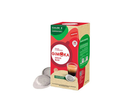 Gimoka Gran Bar Easy Serving Pods - 18 Pods