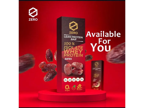 Zero Dates Protein Bar 16g Protien 50g - CAFELAX