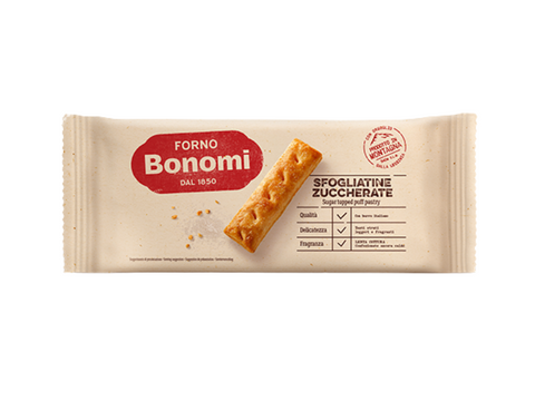 Forno Bonomi Sugar Topped Puff Pastry 200g