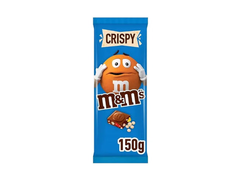 M&M's Crispy Chocolate Bar 150g - CAFELAX