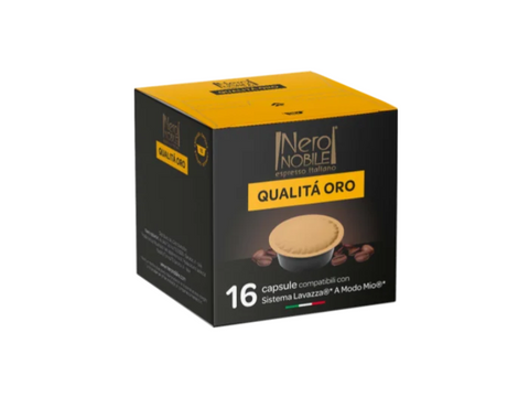 Nero Nabile ORO Modo Mio Coffee Capsules - 16 Capsules