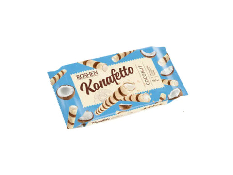 Roshen Konafetto Coconut Wafers 140g - CAFELAX