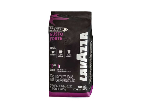 Lavazza Expert Gusto Forte Whole Beans Coffee - 1 Kg