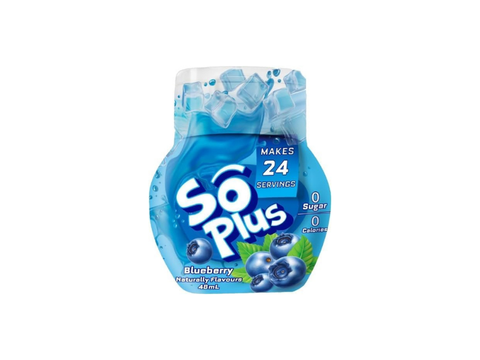 So Plus Liquid Water Enhancer Blueberry 48ml