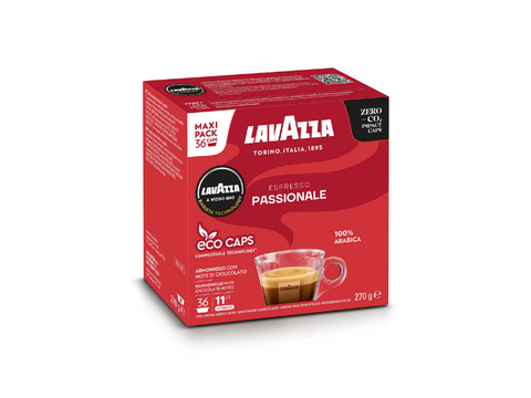 Lavazza A Modo Mio Passionale Coffee Capsules - 36 Capsules