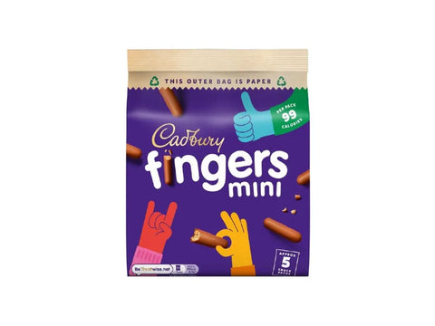 Cadbury Fingers Mini 96.5g - CAFELAX