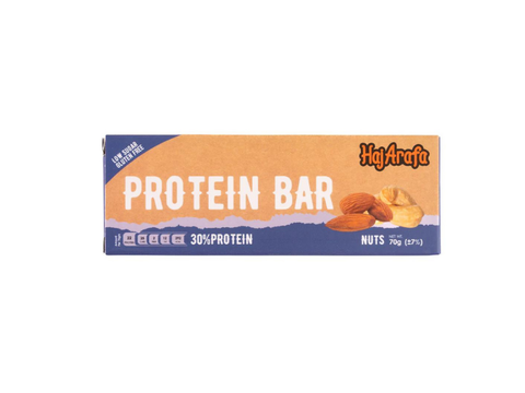 Haj Arafa Nuts Protein Bar 22g Protien - 70g