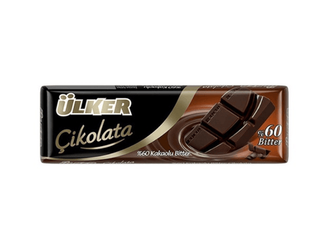 Ülker Dark Chocolate 60% Pack of Four - 4X30g