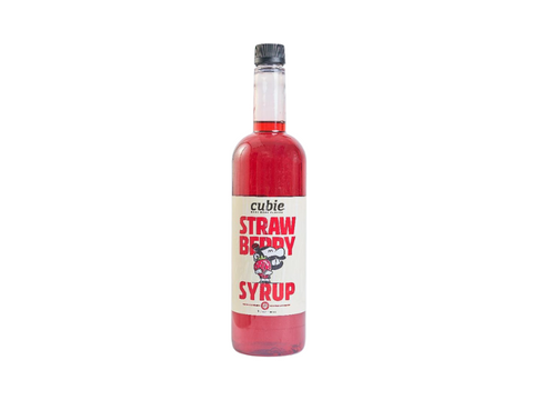 Cubie Strawberry Syrup 1L