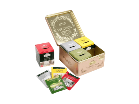 Ahmad Tea Chest Four Set 40 Assorted Tea Bags - CAFELAX