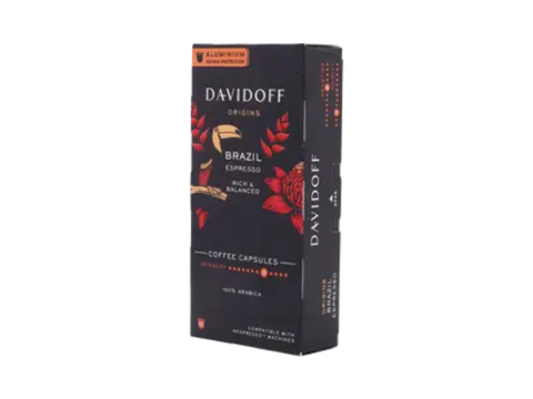 Davidoff Braszil Coffee Capsules - 10 Capsules