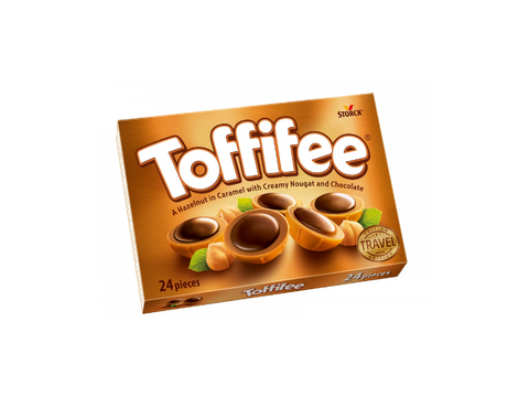 Toffifee Whole Hazelnut in Nougat Cream Filled Caramel 200g  24 Pieces