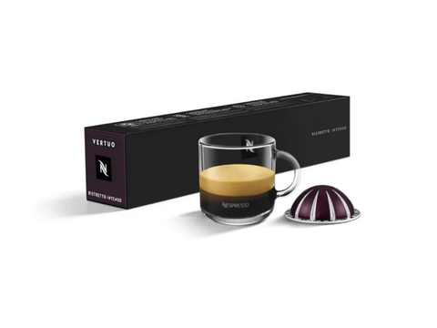 Nespresso Ristretto Intenso Vertuo Capsules - 10 Capsules