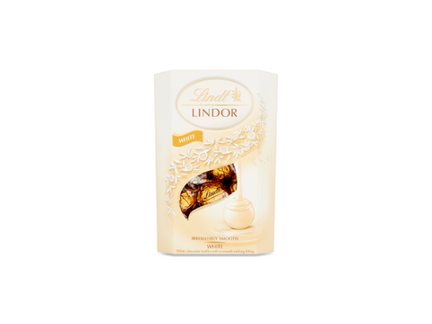 Lindt Lindor White Chocolate Truffles Box 200g