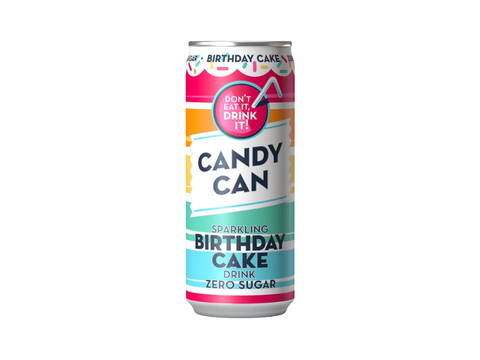 Candy Can Sparkling Birthday Cake Drink 330ml