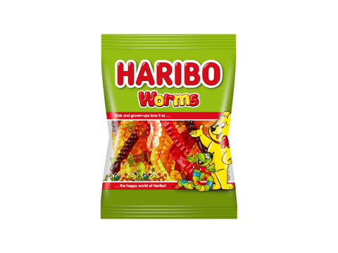 Haribo Worms Jelly 15g