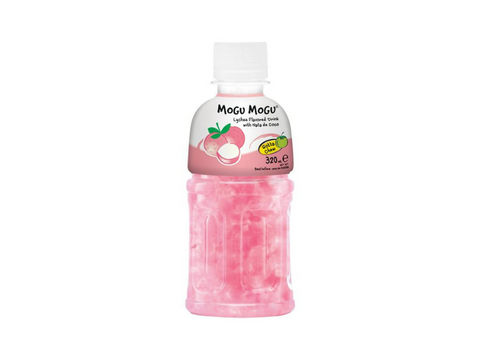 MOGU MOGU Lychee Flavored Drink With NATA DE COCO 320ml