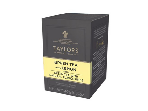 Taylors Green Tea With Lemon 20 Bags