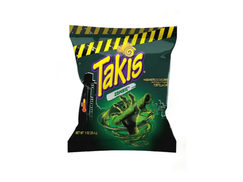 Takis Zombie Habanero & Cucumber Tortilla Chips 28.4g