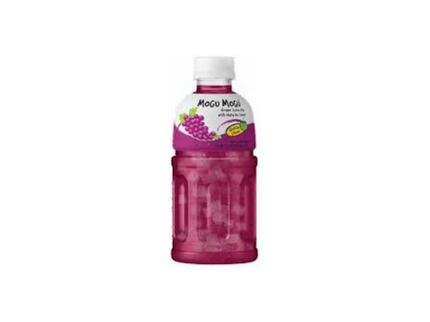 MOGU MOGU Grape Flavored Drink With NATA DE COCO 320ml