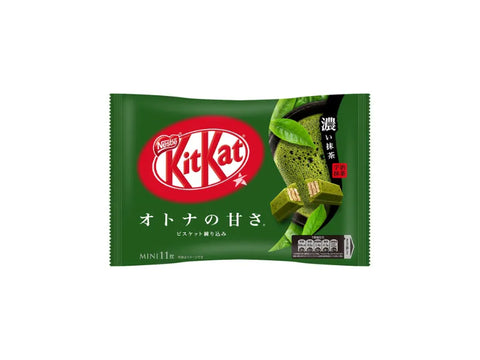 Japanese Kit Kat Rich Matcha Mini Chocolate 124g - CAFELAX