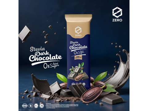 Zero Stevia Dark Chocolate 45g