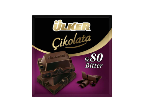 Ülker Dark Chocolate 80% - 60g