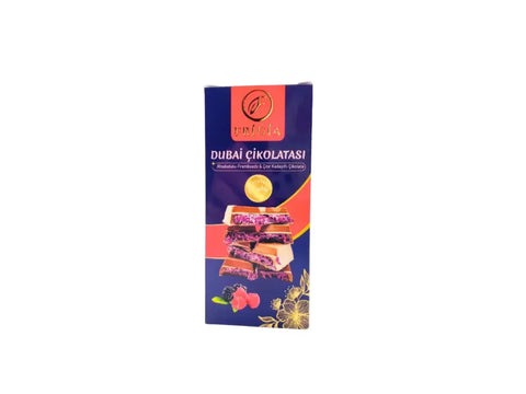 Frigia Raspberry Dubai Chocolate 100g - CAFELAX