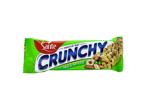 Sante Crunchy Muesli Bar Nut & Almond 35g