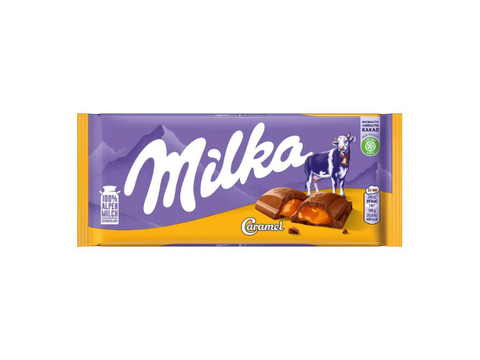 Milka Caramel Chocolate 100 gm