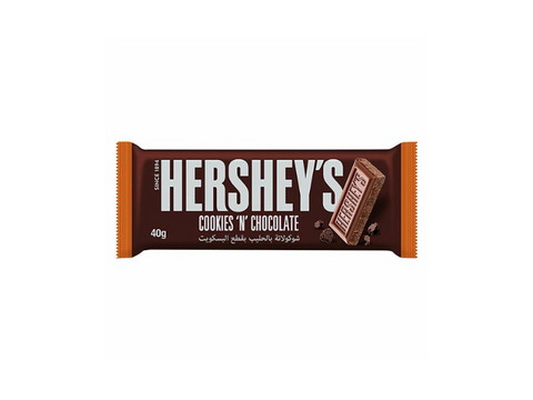 Hersheys Cookies & Chocolate Bar 40g