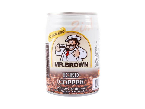 Mr.Brown Iced Coffee No Sugar Added 250 ml