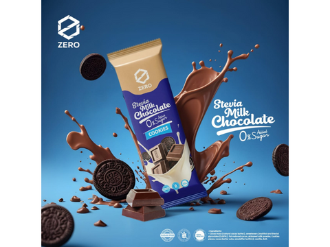 Zero Stevia Cookies Chocolate With Cookies 45g