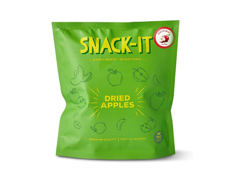 Snack-It 100% Natural Dried Apple Original 25g - CAFELAX