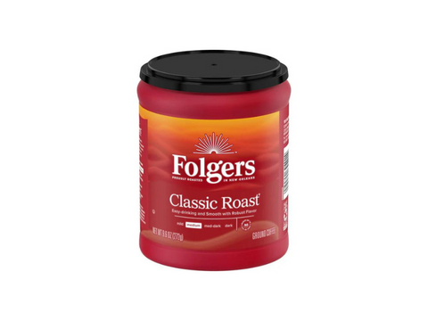 Folgers Classic Roast Ground Coffee 272g