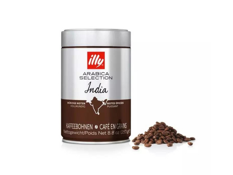 illy Arabica Selection India Coffee Beans Can 250g