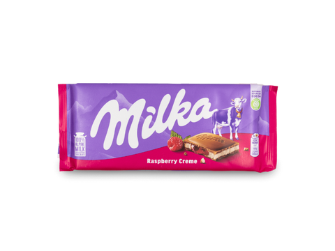 Milka Raspberry Creme  Chocolate  100 gm