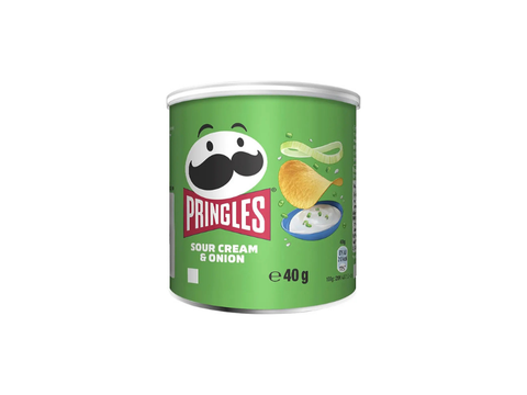 Pringles Sour Cream & Onion Chips 40g