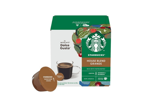 Starbucks Grande House Blend Dolce Gusto Coffee Capsules - 12 Capsules