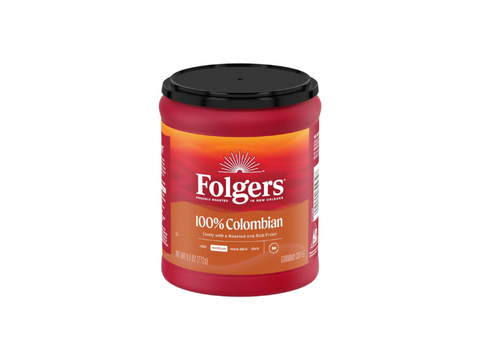 Folgers 100% Colombian Ground Coffee 272g