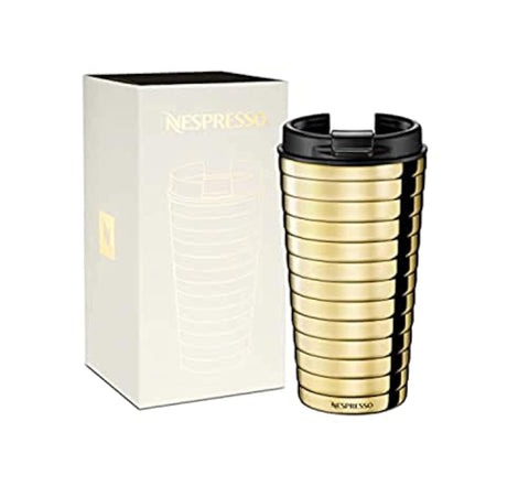 Nespresso LIMITED EDITION Golden Travel Mug Touch 345 ml - CAFELAX