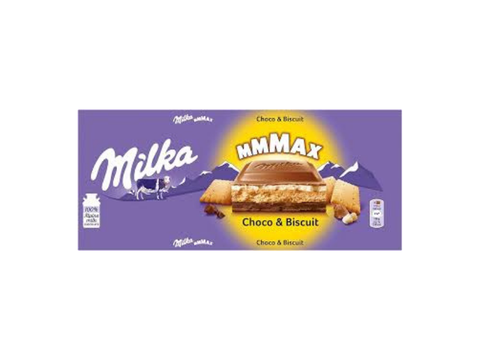 Milka MMMAX Choco & Biscuit  Chocolate 300 gm