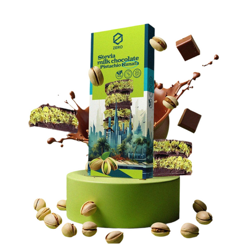 Zero Dubai Trend Chocolate - Chocolate With Pistachio Kunafa 100g