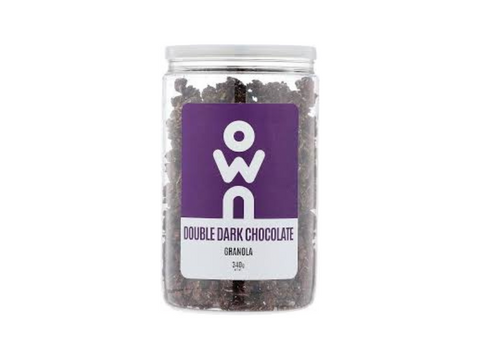 OWN Double Dark Chocolate Nuts Granola 350g