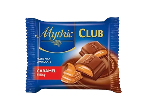 Mythic Club Milk Chocolate With Caramel Filling 40g