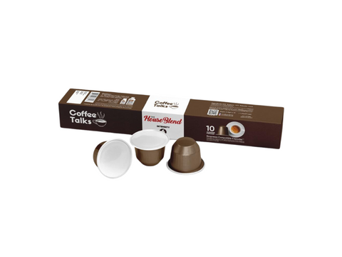 Coffee Talks House Blend Coffee Capsules - 10 Capsules