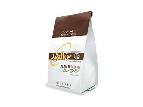 Al Ameed Plain Medium Turkish Coffee 500g - Kuwait - CAFELAX