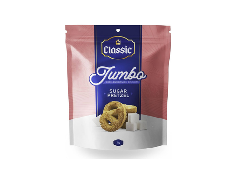 Classic Jumbo Sugar Pretzel Biscuits 1 KG